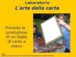 Arte della carta - copertina ppt